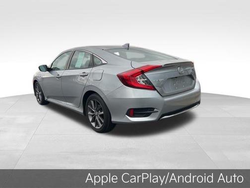 Gray 2021 Honda Civic EX