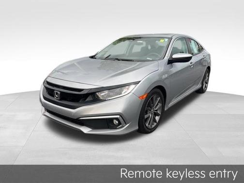 Gray 2021 Honda Civic EX