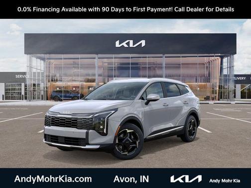 Gray 2026 Kia Sportage Hybrid EX