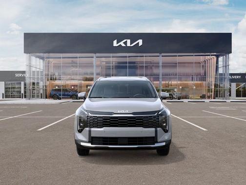 Gray 2026 Kia Sportage Hybrid EX