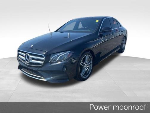 Black 2017 Mercedes-Benz E-Class E 300 4MATIC