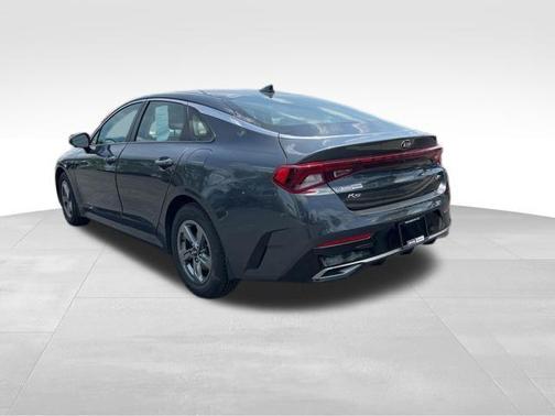 Gray 2021 Kia K5 LXS