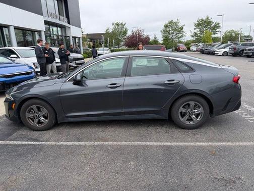 Gravity Gray 2021 Kia K5 LXS