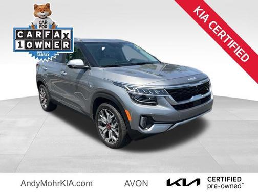 Steel Gray 2023 Kia Seltos SX