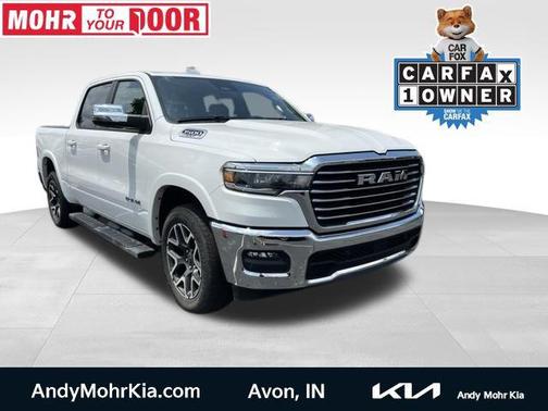 Bright White Clearcoat 2025 RAM 1500 Laramie