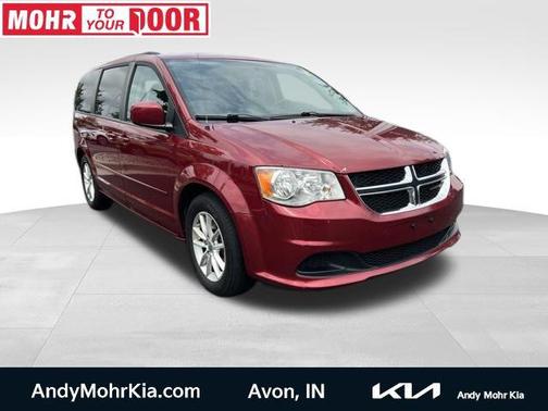 Deep Cherry Red Crystal 2016 Dodge Grand Caravan SXT