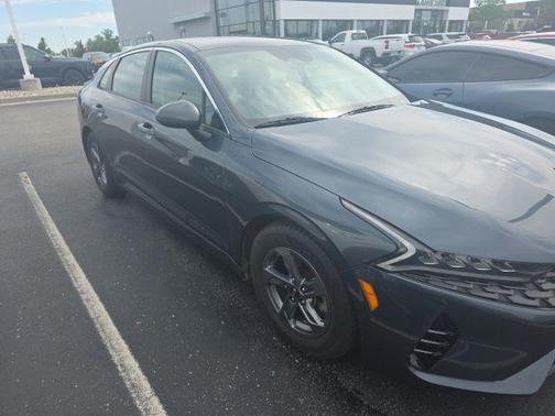 Grey 2021 Kia K5 LXS