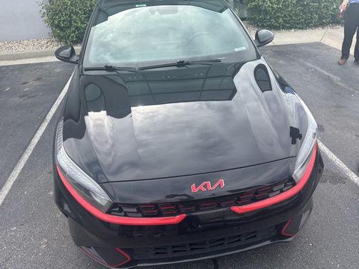 Aurora Black 2022 Kia Forte GT-Line