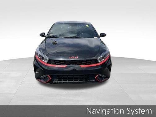 Aurora Black 2022 Kia Forte GT-Line