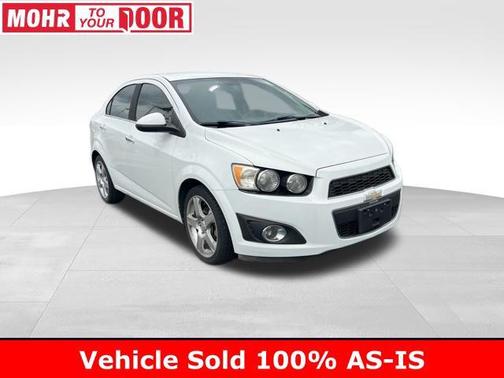 Summit White 2013 Chevrolet Sonic LTZ