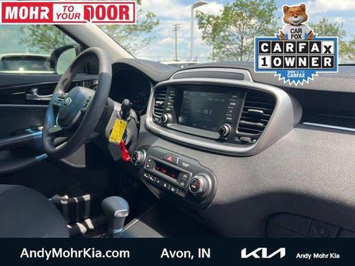 Ebony Black 2019 Kia Sorento LX