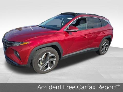 Red 2024 Hyundai TUCSON Limited