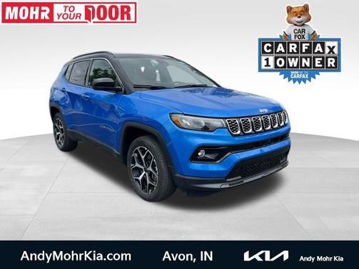 Hydro Blue Pearlcoat 2025 Jeep Compass Limited