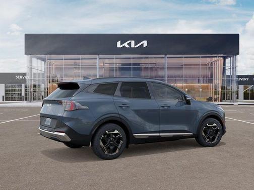 Blue 2027 Kia Sportage Hybrid SX Turbo
