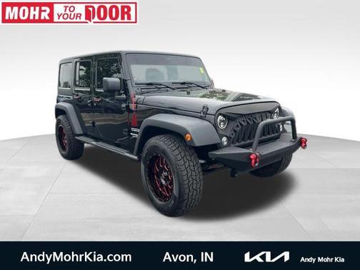 Black Clearcoat 2017 Jeep Wrangler Unlimited Sport