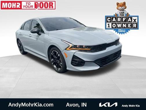 Gray 2023 Kia K5 GT-Line