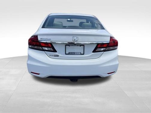 White 2013 Honda Civic LX
