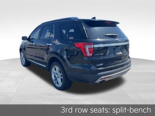 Shadow Black 2017 Ford Explorer Limited