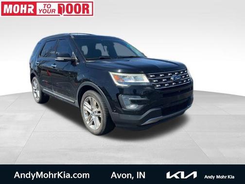 Shadow Black 2017 Ford Explorer Limited