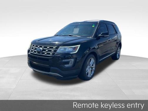 Shadow Black 2017 Ford Explorer Limited