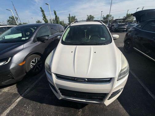 White Platinum 2014 Ford Escape Titanium