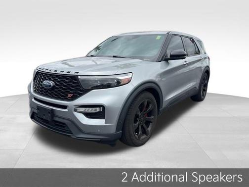 Iconic Silver Metallic 2021 Ford Explorer ST