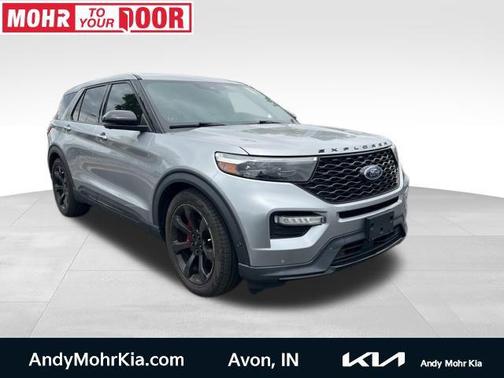 Iconic Silver Metallic 2021 Ford Explorer ST