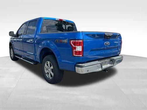 Blue Metallic 2020 Ford F-150 XLT