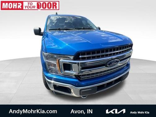 Blue 2020 Ford F-150 XLT
