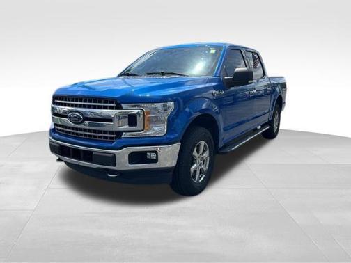 Blue Metallic 2020 Ford F-150 XLT