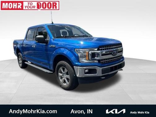 Blue Metallic 2020 Ford F-150 XLT
