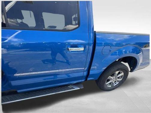 Blue 2020 Ford F-150 XLT
