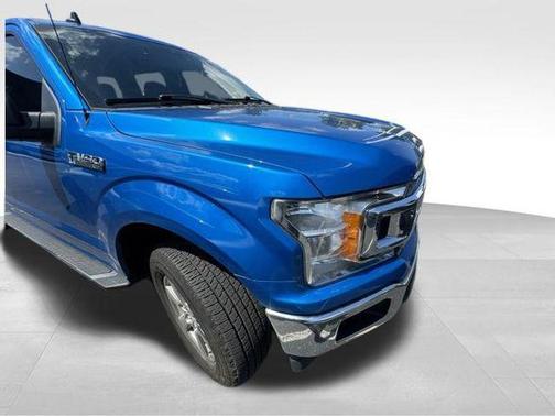 Blue 2020 Ford F-150 XLT