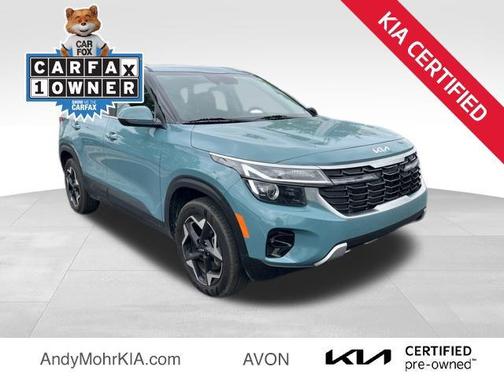 Green 2025 Kia Seltos EX