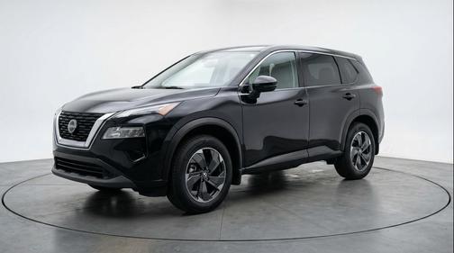 Super Black 2025 Nissan Rogue SV