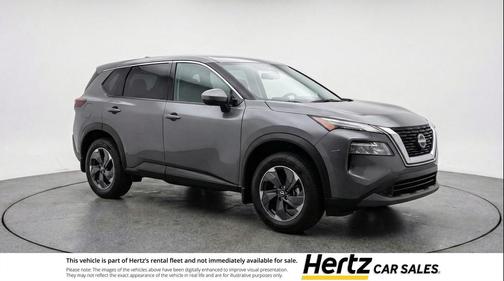 Gun Metallic 2025 Nissan Rogue SV