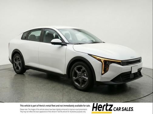 Snow White Pearl 2025 Kia K4 LXS
