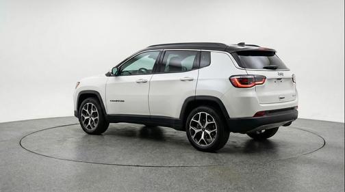 Bright White Clearcoat 2025 Jeep Compass Limited