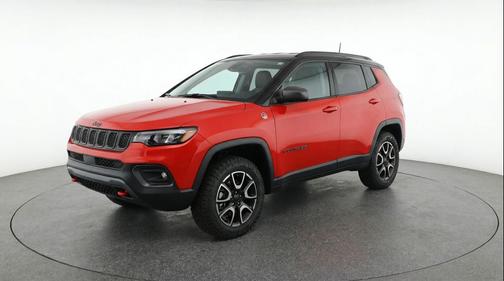 Red Hot Pearlcoat 2025 Jeep Compass Trailhawk
