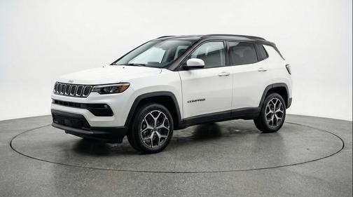 Bright White Clearcoat 2025 Jeep Compass Limited