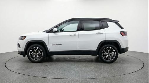 Bright White Clearcoat 2025 Jeep Compass Limited