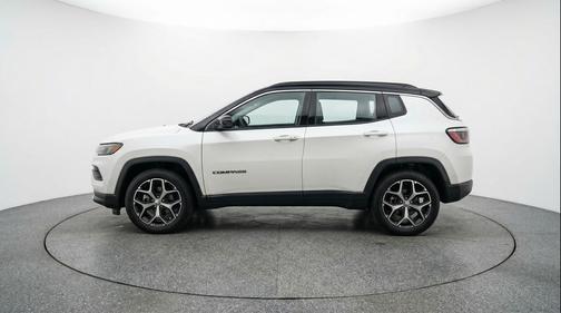 Bright White Clearcoat 2025 Jeep Compass Limited