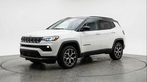 Bright White Clearcoat 2025 Jeep Compass Limited