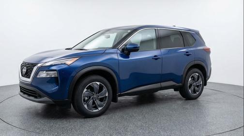 Deep Ocean Blue Pearl 2025 Nissan Rogue SV
