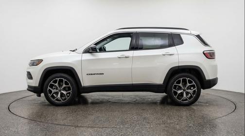 Bright White Clearcoat 2025 Jeep Compass Limited