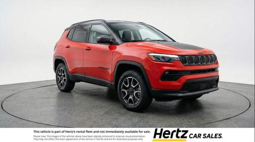 Red Hot Pearlcoat 2025 Jeep Compass Trailhawk