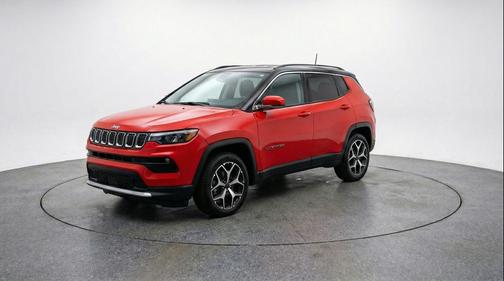Red Hot Pearlcoat 2025 Jeep Compass Limited