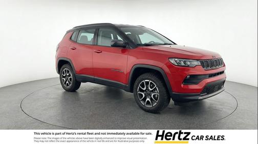 Red Hot Pearlcoat 2025 Jeep Compass Trailhawk