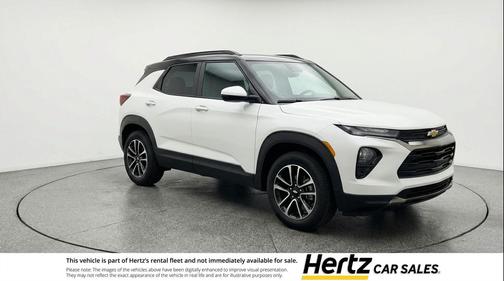 Summit White 2025 Chevrolet Trailblazer LT