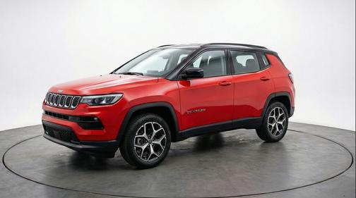 Red Hot Pearlcoat 2025 Jeep Compass Limited